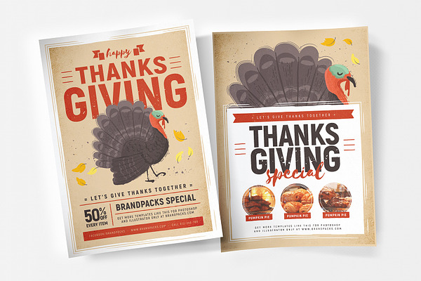 Thanksgiving Flyer / Poster v1