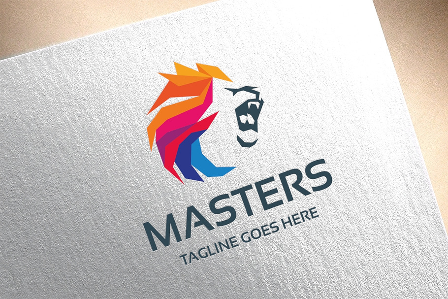 Master Lion Logo in Logo Templates - product preview 8