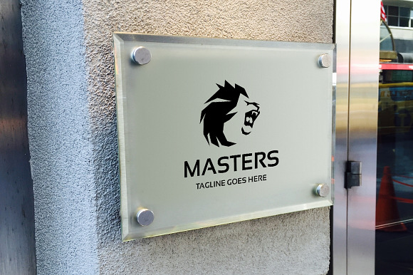 Master Lion Logo in Logo Templates - product preview 1