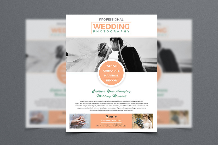 Wedding Photography Flyer in Flyer Templates - product preview 8