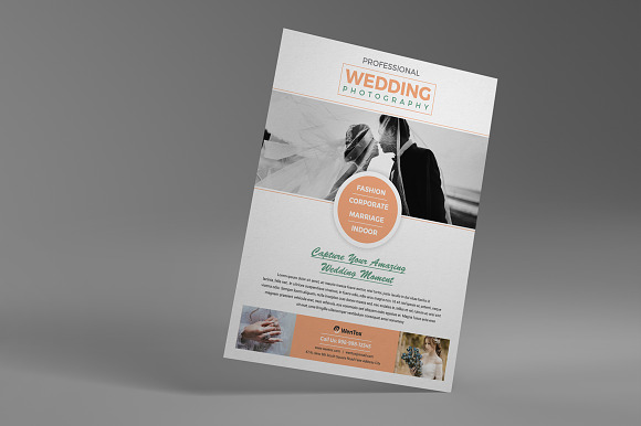Wedding Photography Flyer in Flyer Templates - product preview 1