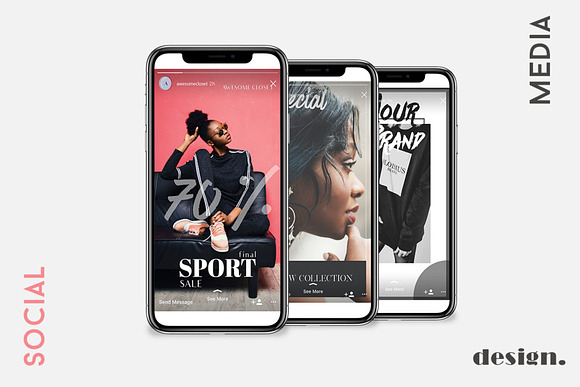Instagram Stories - Store Pack in Instagram Templates - product preview 1
