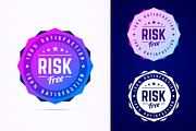 Risk free badge.