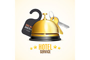 Hotel Reception Service Banner 