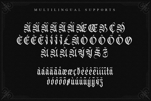 Avertequestra in Tattoo Fonts - product preview 6