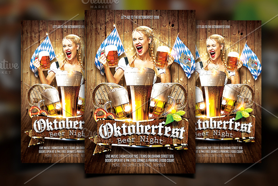 Oktoberfest Flyer in Flyer Templates - product preview 8
