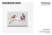MacBook Skin Mockup Set