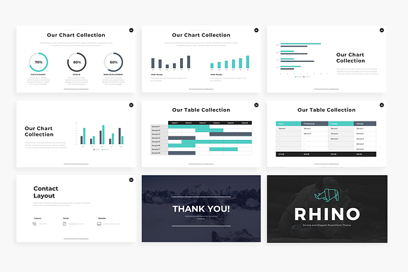 Rhino - Powerpoint Template in PowerPoint Templates - product preview 13