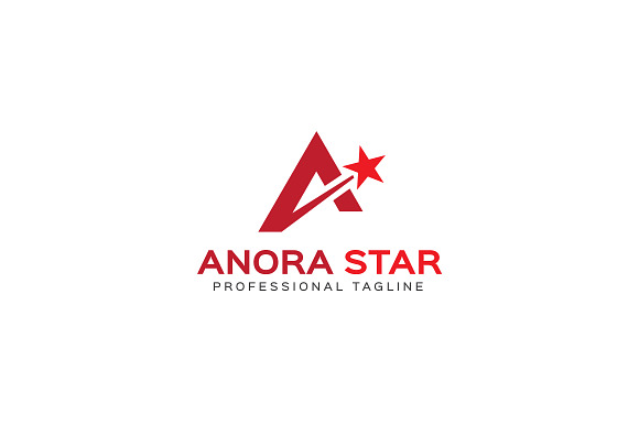 Anora Star Logo in Logo Templates - product preview 1