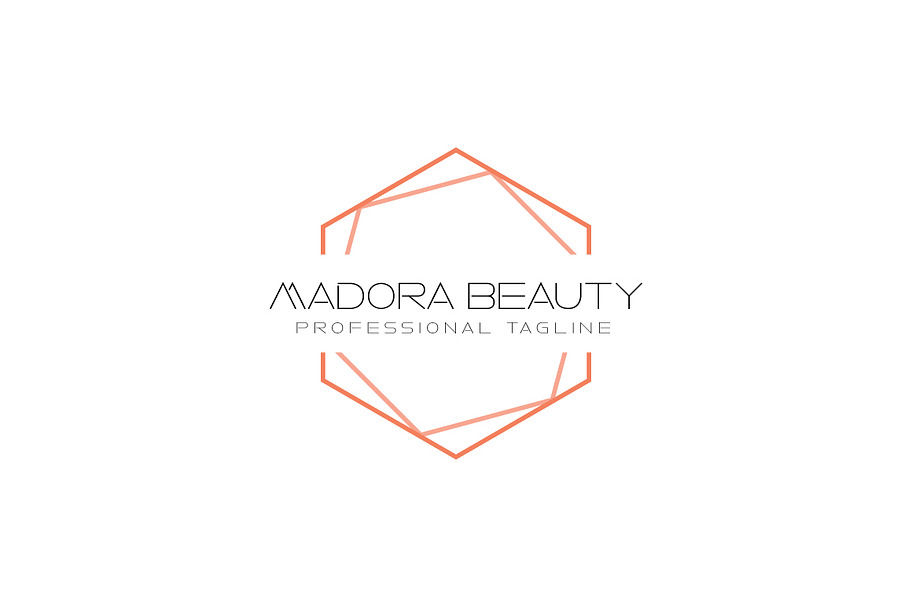 Madora Beauty Logo Template in Logo Templates - product preview 8