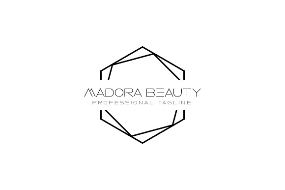 Madora Beauty Logo Template in Logo Templates - product preview 1