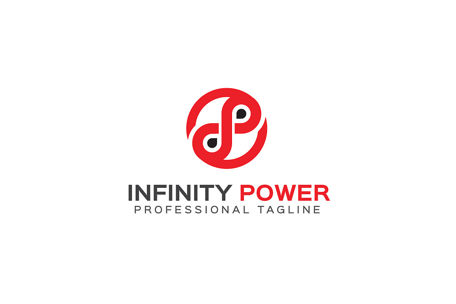 Infinity Power Logo Template in Logo Templates - product preview 8