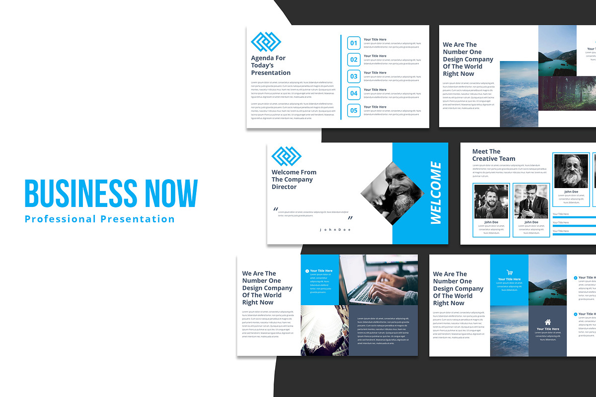 Business Now Powerpoint Template in PowerPoint Templates - product preview 8