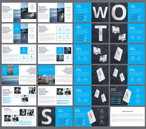 Business Now Powerpoint Template in PowerPoint Templates - product preview 2