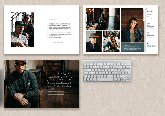 Photographer Magazine Template  in Magazine Templates - product preview 3
