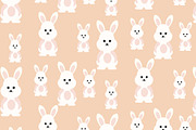 Rabbit Seamless Pattern