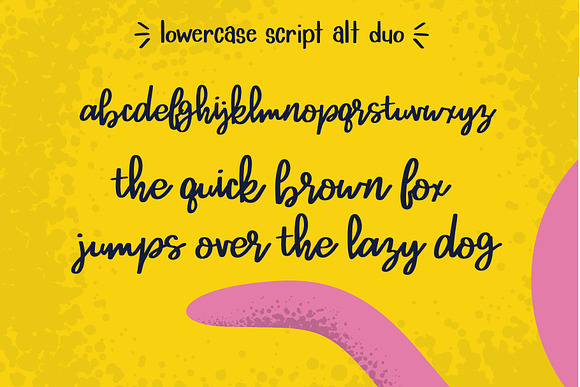 Lemon Lime Octopie Font Duo in Professional Fonts - product preview 6