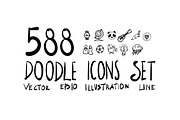 588 Hand Drawn doodle Icon