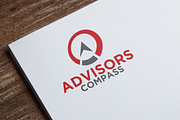 Compass Advisors Logo Template