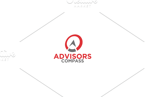 Compass Advisors Logo Template in Logo Templates - product preview 1