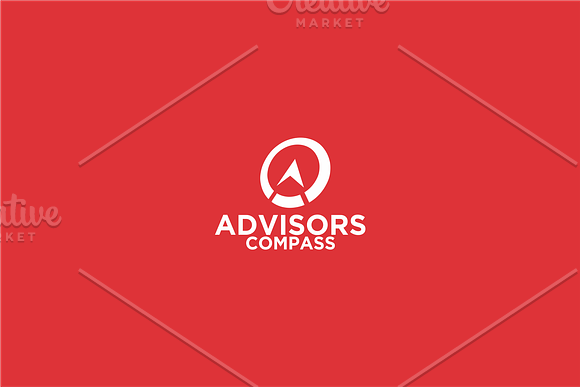 Compass Advisors Logo Template in Logo Templates - product preview 2