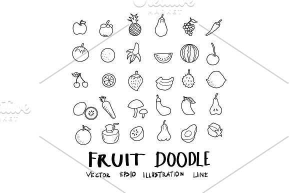 871 Hand Draw doodle icons set in Cartoon Icons - product preview 5