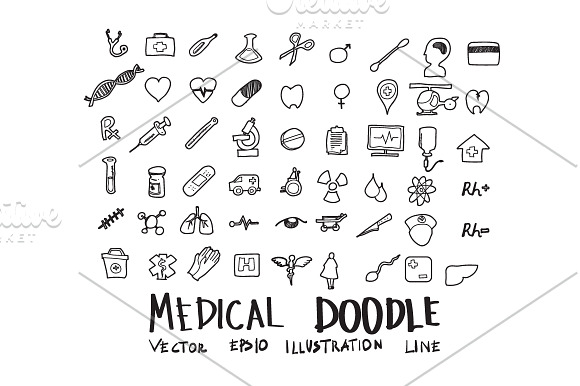 871 Hand Draw doodle icons set in Cartoon Icons - product preview 15