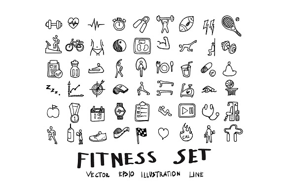 588 Hand Drawn doodle Icon in Sports Icons - product preview 2