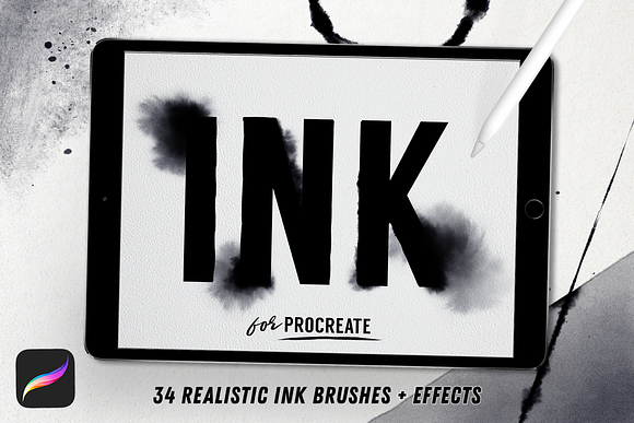 Ink for Procreate in Photoshop Brushes - product preview 4
