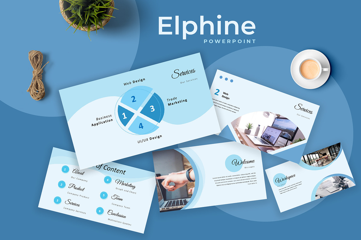 Elphine Powerpoint Presentation in PowerPoint Templates - product preview 8