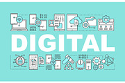 Digital technology banner
