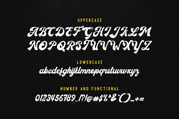 Donatello II new retro script in Retro Fonts - product preview 9