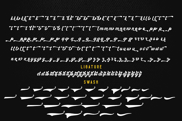 Donatello II new retro script in Retro Fonts - product preview 14