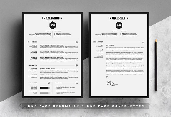 The Clean CV in Resume Templates - product preview 2
