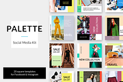 Palette Social Media Kit