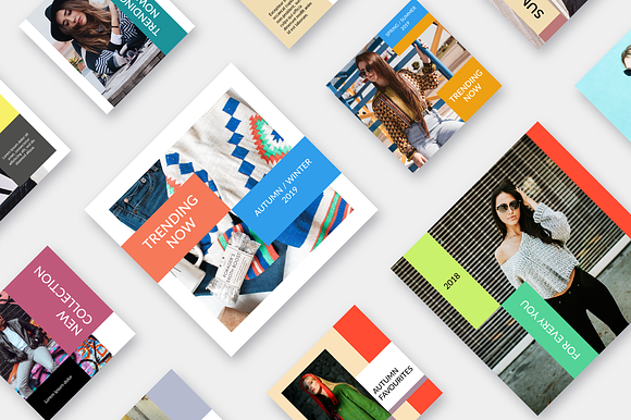 Palette Social Media Kit in Instagram Templates - product preview 2