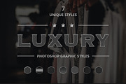 Luxury Photoshop Graphic Styles