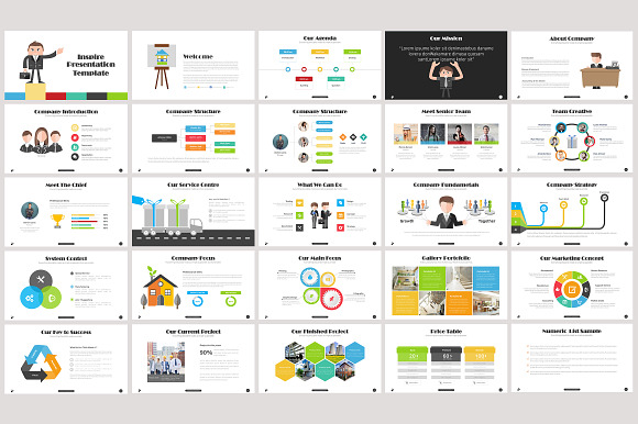 Inspire Powerpoint Template in PowerPoint Templates - product preview 1