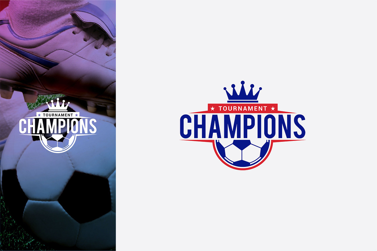 soccer champion logo in Logo Templates - product preview 8