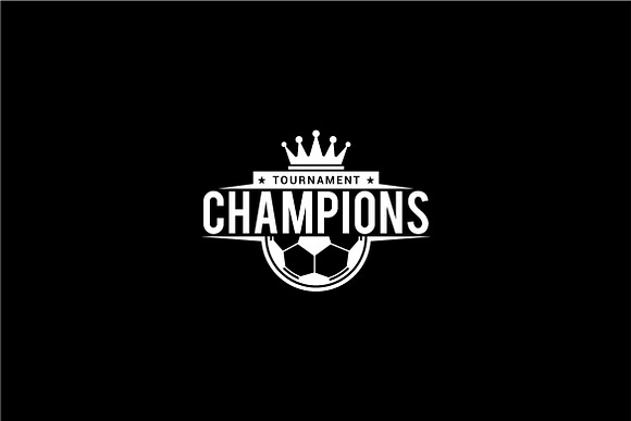 soccer champion logo in Logo Templates - product preview 2