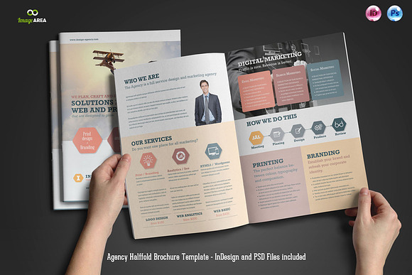 Agency Brochure & Flyer in Brochure Templates - product preview 1