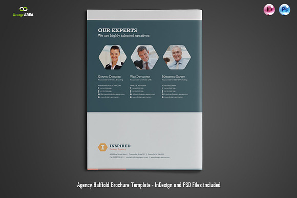 Agency Brochure & Flyer in Brochure Templates - product preview 3