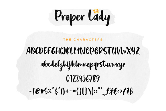 Proper Lady in Display Fonts - product preview 4