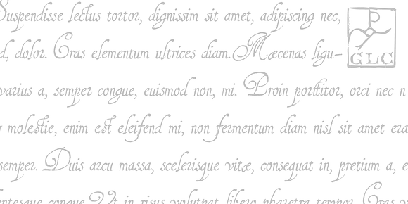 1610 Cancellaresca OTF in Script Fonts - product preview 3