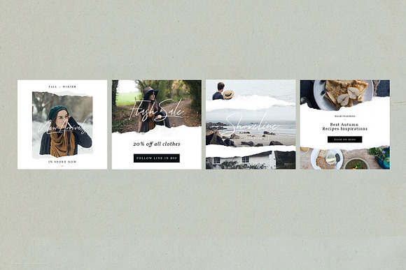 Paper Animated Stories - Social kit in Instagram Templates - product preview 10