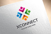Letter X - Xconnect Logo