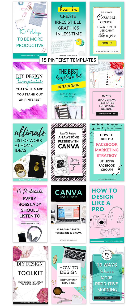 Canva Templates and Scene Creator in Social Media Templates - product preview 1
