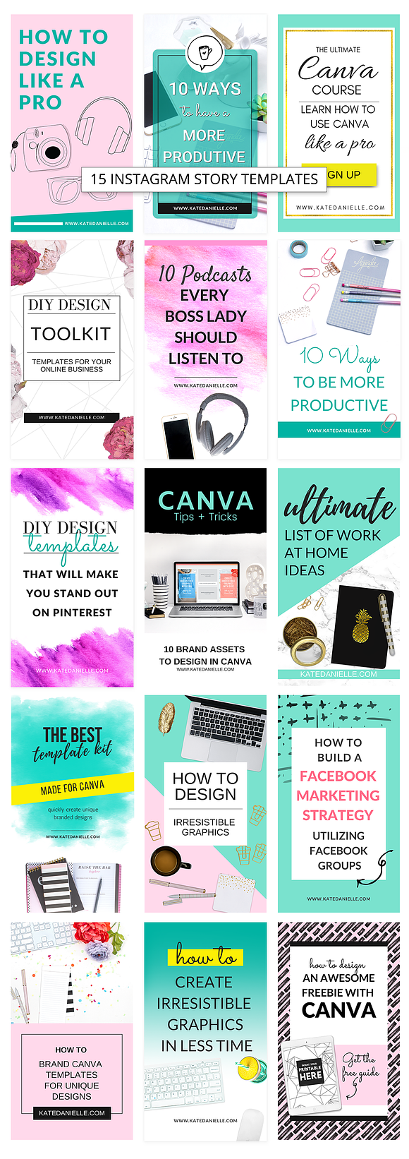 Canva Templates and Scene Creator in Social Media Templates - product preview 4