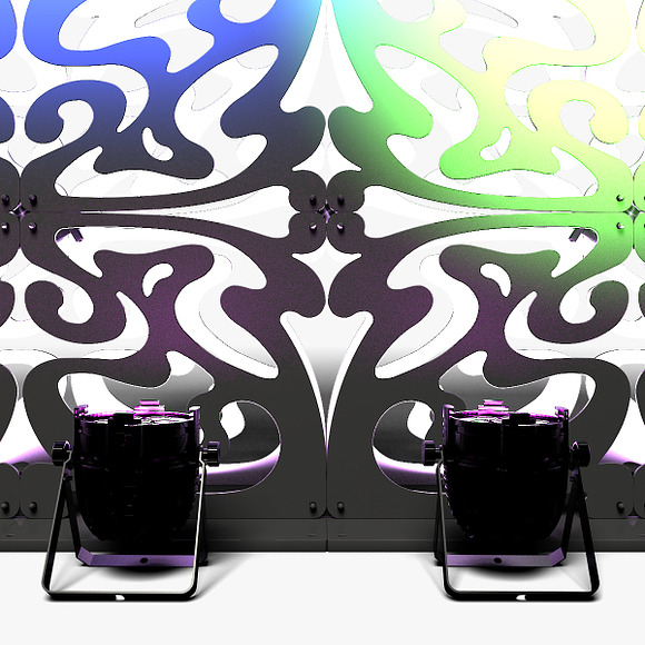 Stage Decor 09 Modular Wall Column in Photoshop Shapes - product preview 10