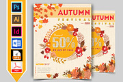 Autumn Fall Flyer Template Vol-01